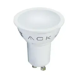 ACK AA24-00751 7W Led Ampul 220-240V GU10 Duylu 4000K Kırık Beyaz SMD Difüzörlü
