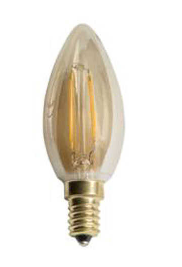 Cata CT-4280 4W E-14 Duylu Rustik Led Buji Ampul Amber Işık