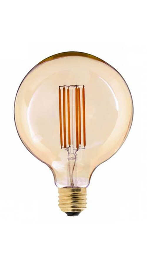 Panasonic 7W Led Filaman Rustik Lamba G125 (2000K)
