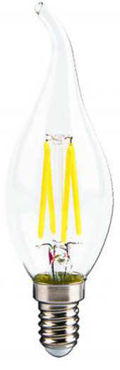 Cata CT-4062 4W Led Filament Kıvrık Buji Ampul Günışığı