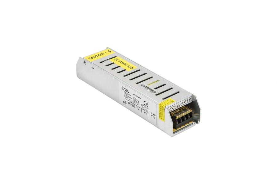 Cata 12,5 Amper Şerit Led Trafosu (150w) (Slim-Fansız) CT-2560