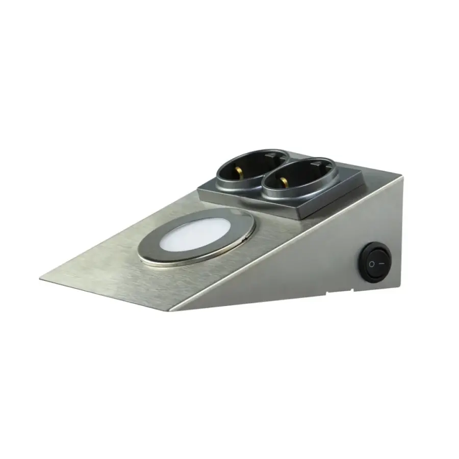 ACK AH11-00234 2,5W Ledli Prizli Tezgah Altı Armatür 6500K Beyaz Işık