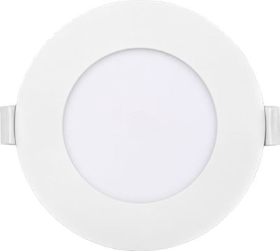 Panasonic 6W LED Panel Spot Sıva Altı Armatür (3000K-Günışığı) Yuvarlak