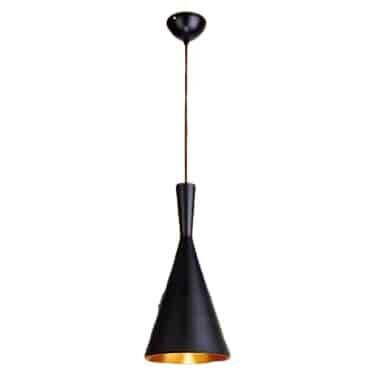 Cata CT-8212 Dekoratif Sarkıt Armatür Siyah Sarı 20cm