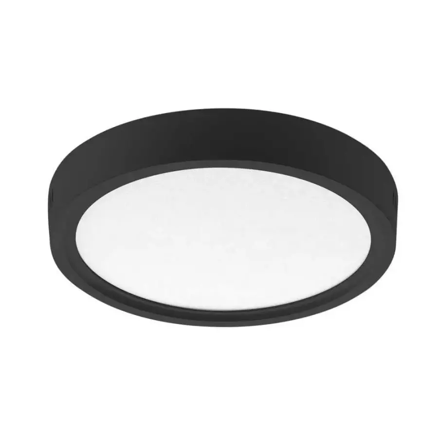 Jupiter 18W Sıva Üstü Siyah Yuvarlak Panel Eco 3000K