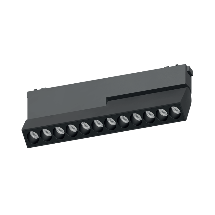 ACK AD45-04201 12W Slim Magnet Ray Spot Armatür Katlanır Lensli 3000K Günışığı