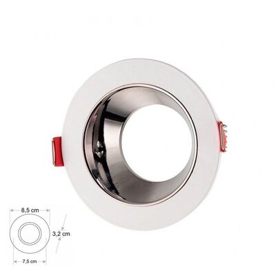 Cata CT-5046 Jaguar Yuvarlak Spot Beyaz-Platin