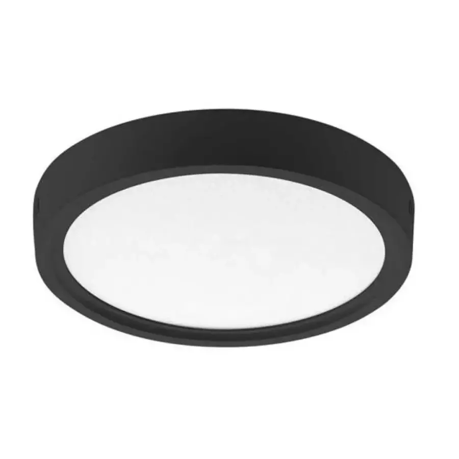 Jupiter 18W Sıva Üstü Siyah Yuvarlak Panel ECO 6500K