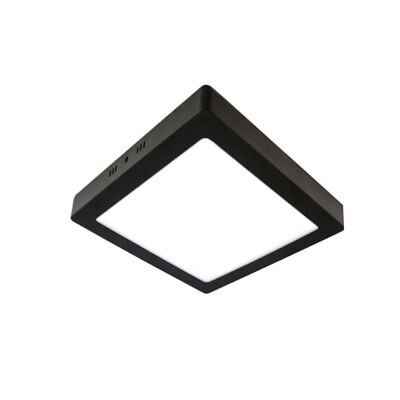 Jupiter LC445 S LED Kare Tavan Armatür 18W Siyah Kasa