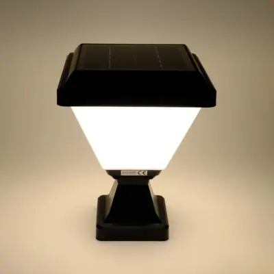 ACK AG60-06801 8W/h Solar Led Bahçe Armatürü Kare 3000K Günışığı