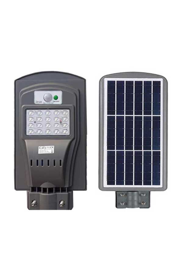 Cata CT-4690 60W Solar Güneş Enerjili Sokak Armatürü 6500K Beyaz Işık Sensörlü