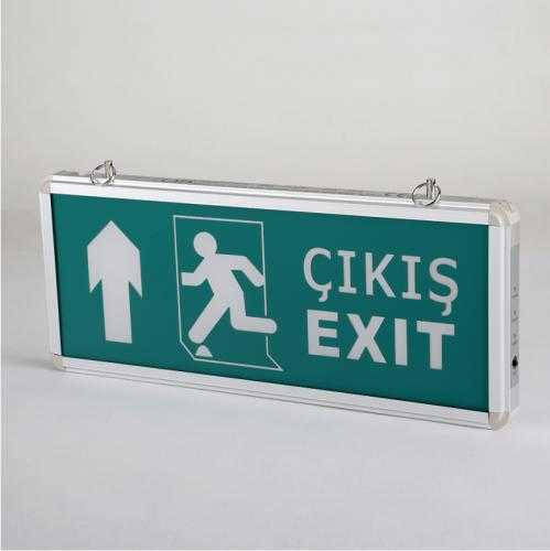 Cata CT-9174 Exit Çıkış Armatürü Ledli 3 Saat Akülü