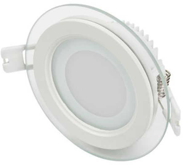 Cata 6w Yuvarlak Camlı Led Panel (Beyaz) Ct-5181