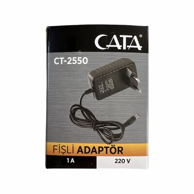 Cata CT-2550 10 Watt 1 Amper Fişli Adaptör
