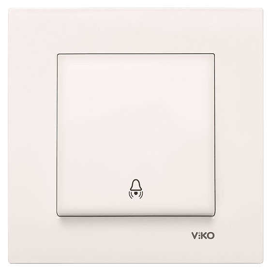 Viko Karre/Meridian Krem Zil Anahtarı Mekanizma (Çerçeve Hariç) 90967206