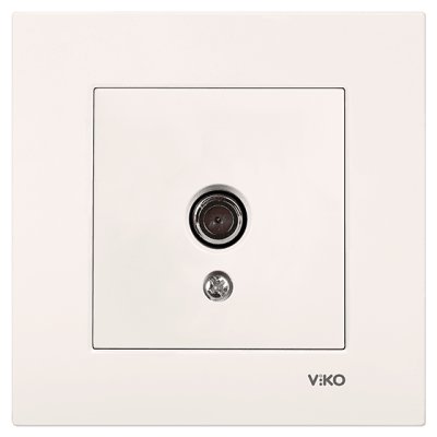 Viko Karre/Meridian Krem Tv Geçişli 8db Mekanizma ( Çerçeve Hariç ) 90967259