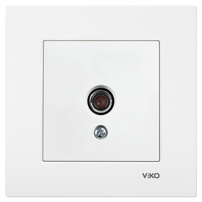 Viko Karre/Meridian Beyaz Tv Geçişli 8db Mekanizma (Çerçeve Hariç) 90967059