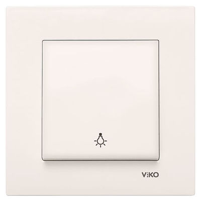 Viko Karre/Meridian Krem Light Mekanizma (Çerçeve Hariç) 90967203