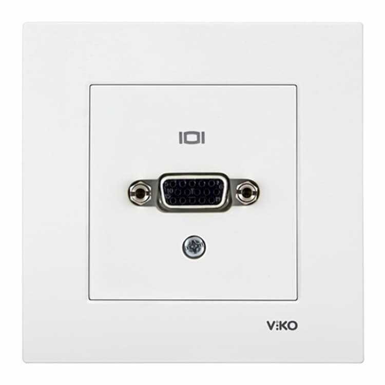 Viko Karre/Meridian Krem Vga Konnektör Mekanizma (Çerçeve Hariç) 90967366