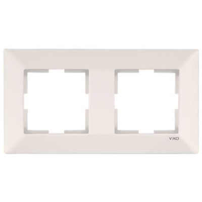 Viko Meridian Krem 2-Li Çerçeve 90979012