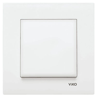 Viko Karre/Meridian Beyaz Anahtar Mekanizma (Çerçeve Hariç) 90967001
