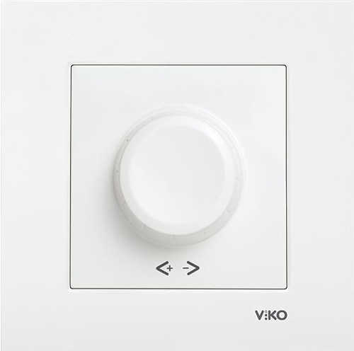 Viko Karre/Meridian Beyaz R DİMMER 600W (Çerçeve Hariç) 90967020