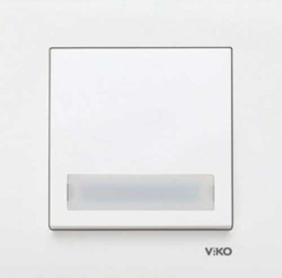 Viko Karre Beyaz Işık Etkt Zil 24v Ç.B. (Çerçeve Hariç) 90960027