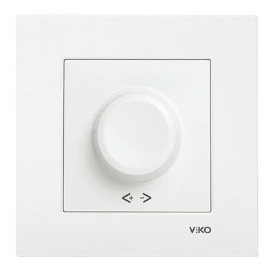 Viko Karre/Meridian Beyaz Pro Dimmer RLC 350W Mekanizma+Düğme/Kapak 90967143