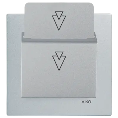 Novella Trenda Gümüş Gecikmeli Switch Energy Saver Üst Modül 230V