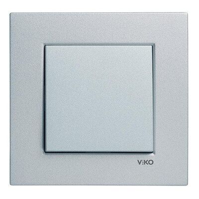 Viko Artline Novella/Trenda Gümüş Boşluk Kapağı Kapak (Mekanizma Hariç)