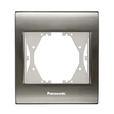 Thea Panasonic Blu Inox+Matt Beyaz Tekli Çerçeve