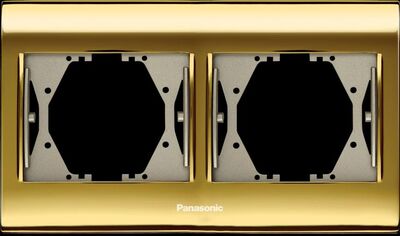 Panasonic Thea Blu Gold+Dore İkili Çerçeve