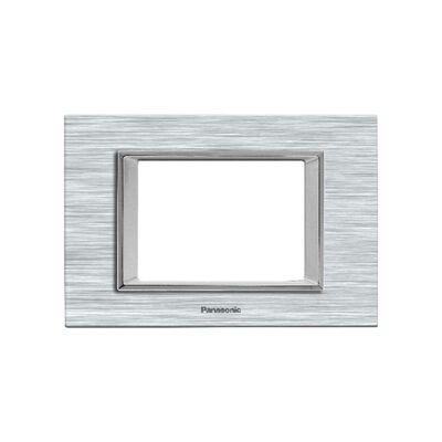 Viko Panasonic Thea Ultima Serisi Eloxal Gümüş Çerçeveler 2X2M Çerçeve