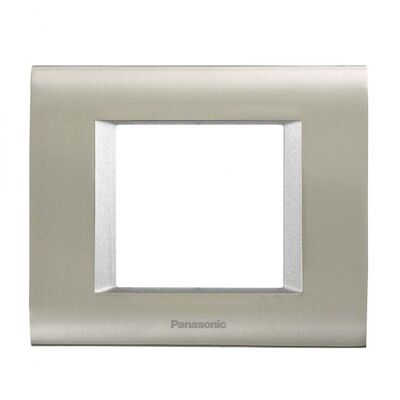Thea/Panasonic Sistema Inox Matt+Metalik Beyaz 2M Çerçeve