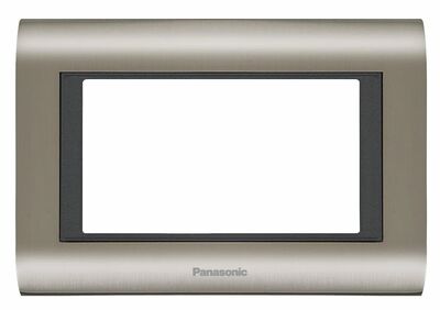 Viko Panasonic Thea Sistema 3M İnox Füme Çerçeve