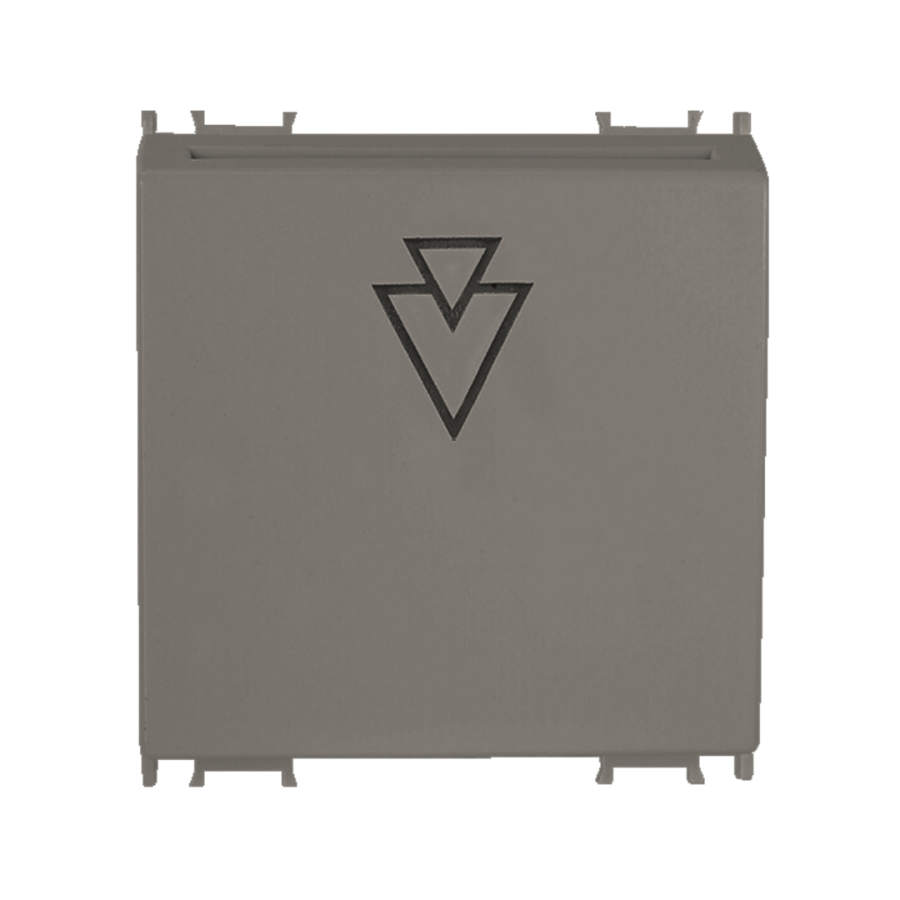 Thea Panasonic Modüler Antrasit Energy Saver Düğme/Kapak 2M Optima-Sistema