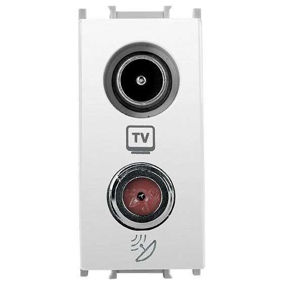 Viko Panasonic Thea Modüler Sistem TV-SAT Prizi 1M Beyaz