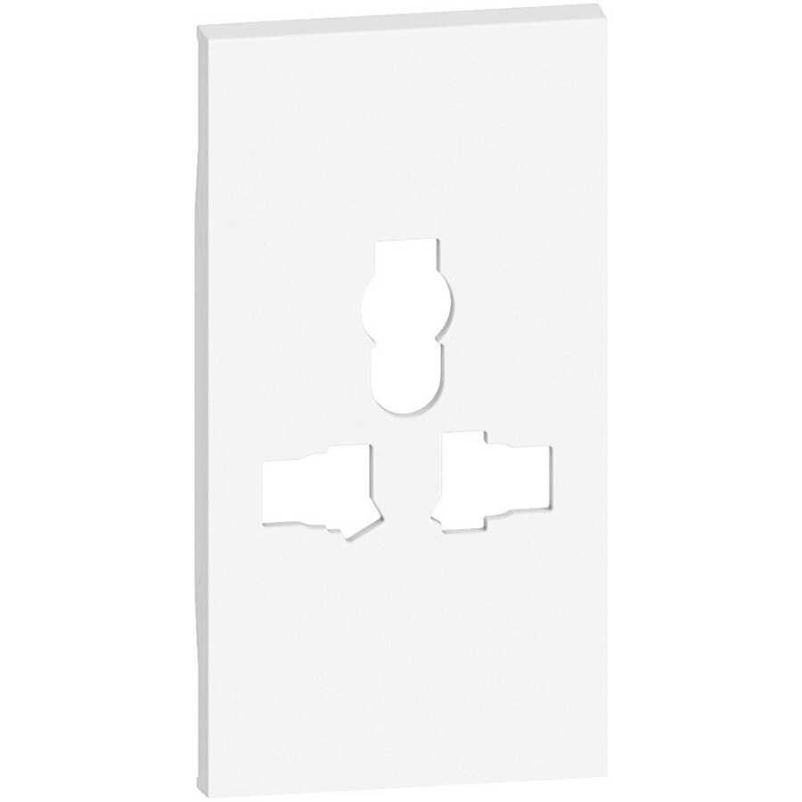 Bticino Multistandart Priz için Kapak 2M Beyaz