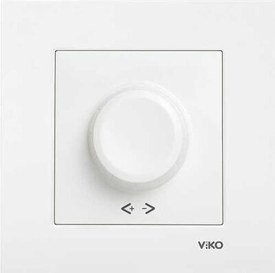 Viko Karre/Meridian Beyaz R DİMMER 600W (Çerçeve Hariç) 90967020
