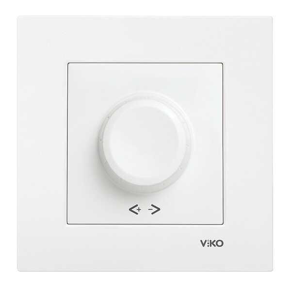 Viko Karre/Meridian Beyaz Pro Dimmer RLC 350W Mekanizma+Düğme/Kapak 90967143