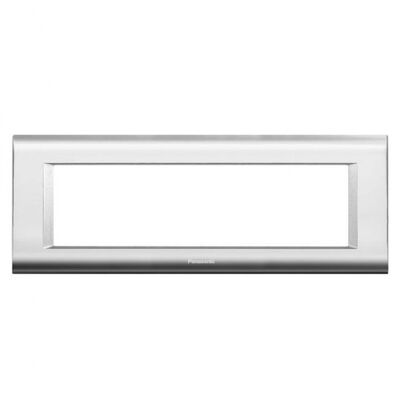 Viko Panasonic Thea Sistema Chrome + Metalik Beyaz 7M Çerçeve