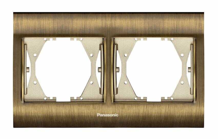 Panasonic Thea Blu Antique+Dore İkili Çerçeve - WBTF08025AQ-TR