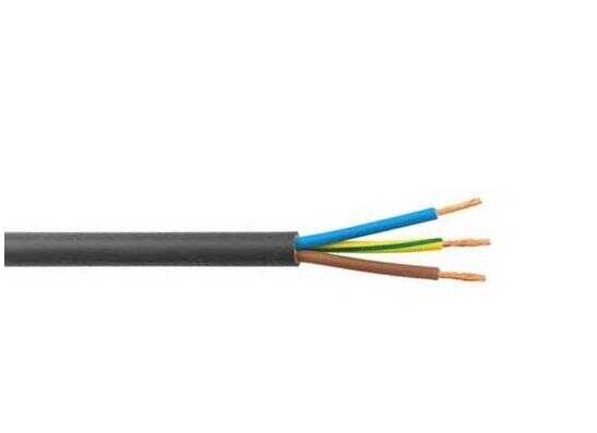 Hes 3x2,5 mm² TTR Kablo Siyah H05VV-F