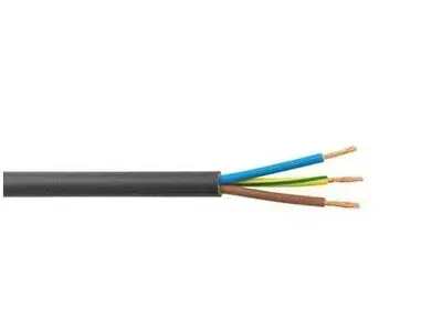 Ünal 3x6 mm² TTR Kablo Siyah H05VV-F