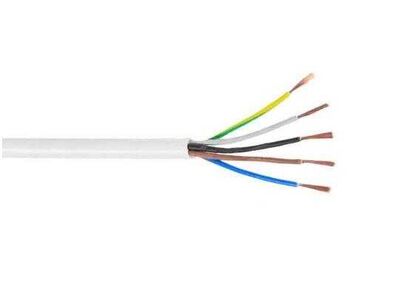 Hes 5x6 mm² TTR Kablo Beyaz H07VV-F