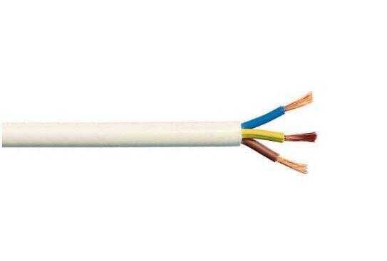 Hes 3x2,5 mm² TTR Kablo Beyaz H05VV-F MK