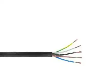 Hes 5x4 mm² TTR Kablo Siyah H05VV-F