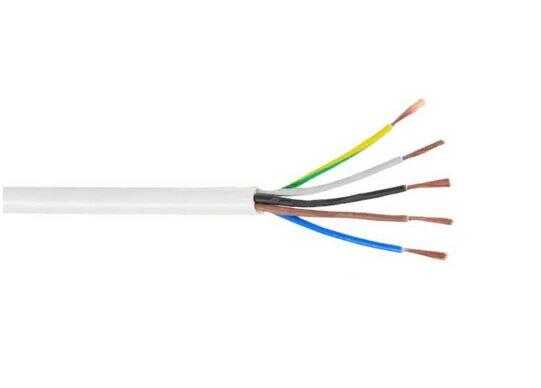 Hes 5x1,5 mm² TTR Kablo Beyaz H05VV-F