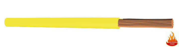 Hes Nyaf Kablo 4 Mm Sarı (H07z1-K) Halojen Free