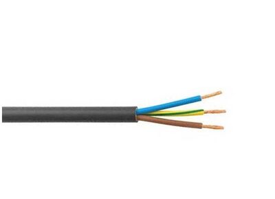 Hes 3x2,5 mm² TTR Kablo Siyah H05VV-F